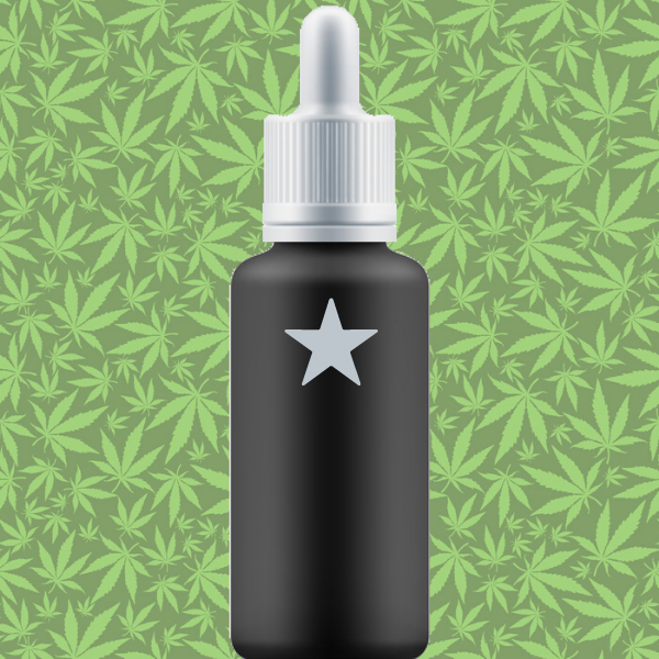 A080 - Isolate Oil 10ml CBD Only (1000mg) SILVER STAR