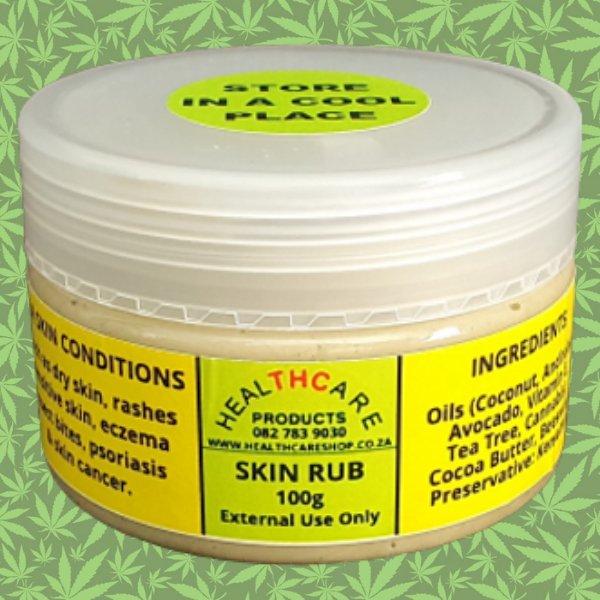 A150 - SKIN RUB 100g (1000mg Cannabis Oil)