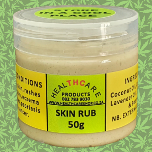 A140 - SKIN RUB 50g (500mg Cannabis Oil)